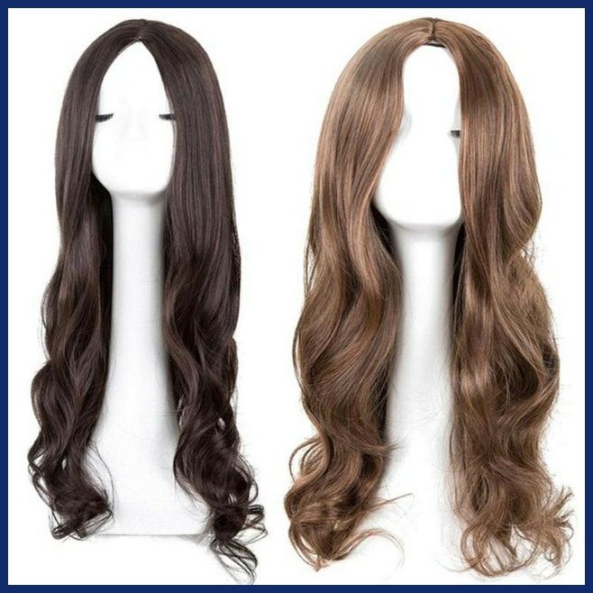 Korean Full Wig Long Net Type Wigs | Shopee Philippines