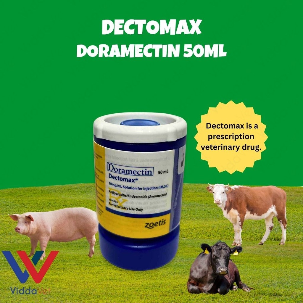 50ml Dectomax Doramectin Gawa Para sa Iyong Alagang hayop | Shopee ...