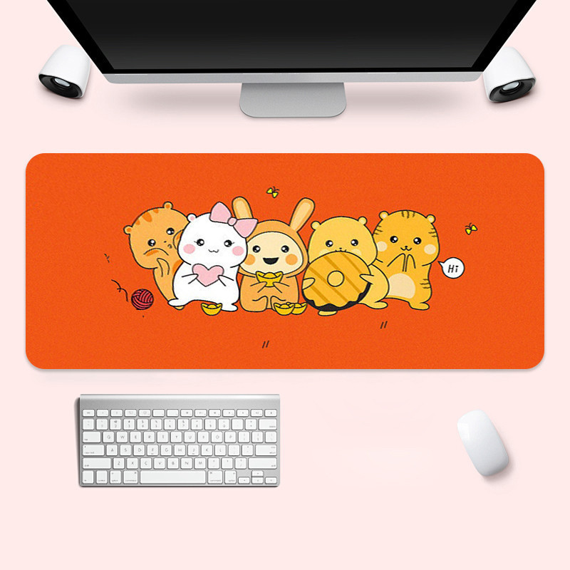 80*30cm Cute Anime Cartoon Large Keyboard Pad PC Gamer Laptop Desk Pad ...