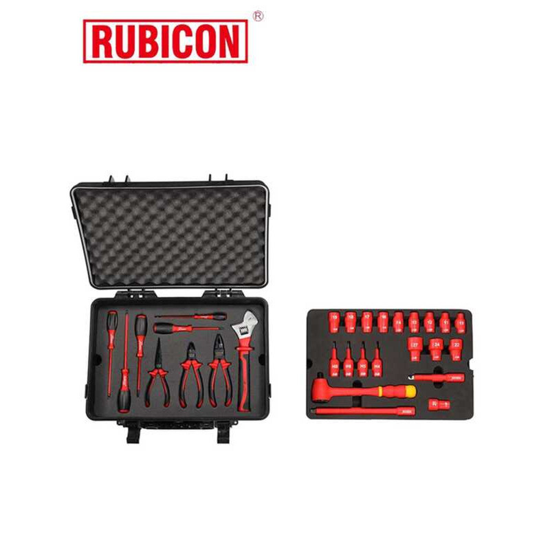 Robin Hood Insulated Electric Tool Box REV-29S Set 32 Multi-Functional ...