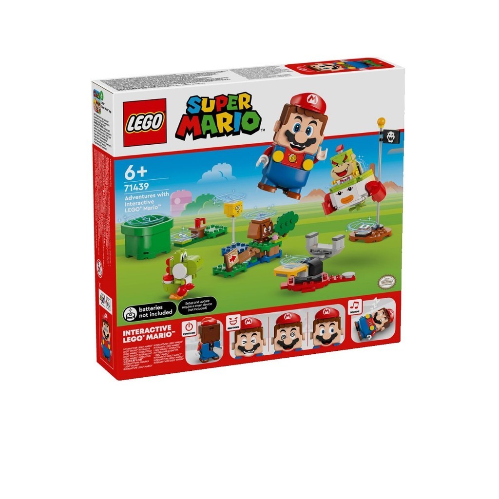 LEGO 71439 Super Mario Adventures with Interactive LEGO Mario Building ...