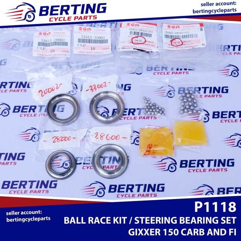LY SGP BALL RACE KIT Suzuki Gixxer 150 CArb At FI Genuine | Shopee ...