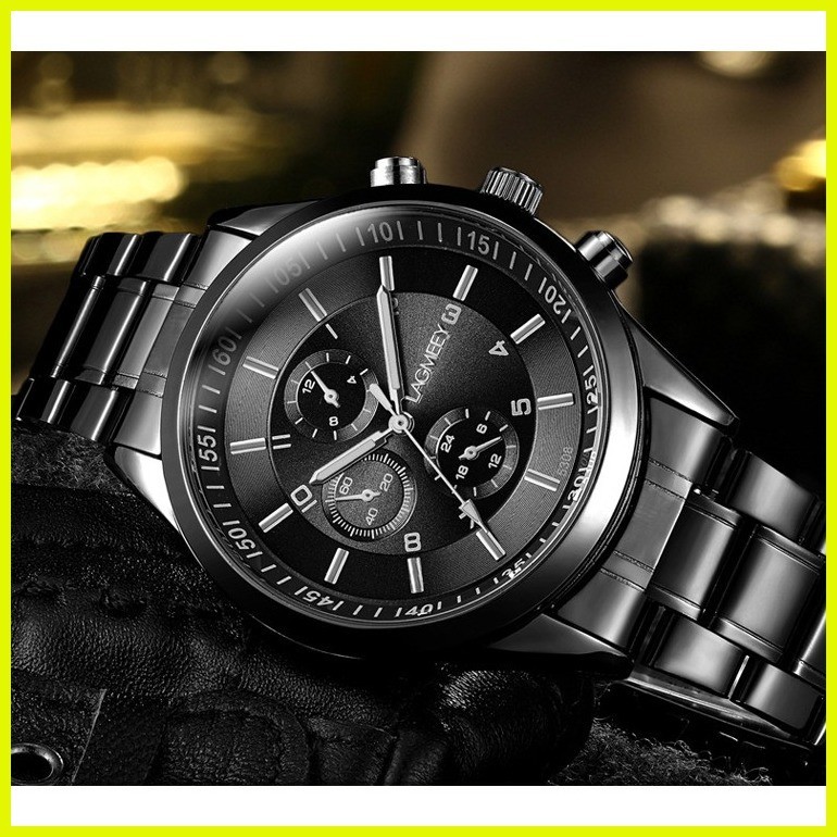 PERFECTPH LAGMEEY Quartz Watch Men Stainless Steel Fashion Watch For Business Brand Shopee Philippines