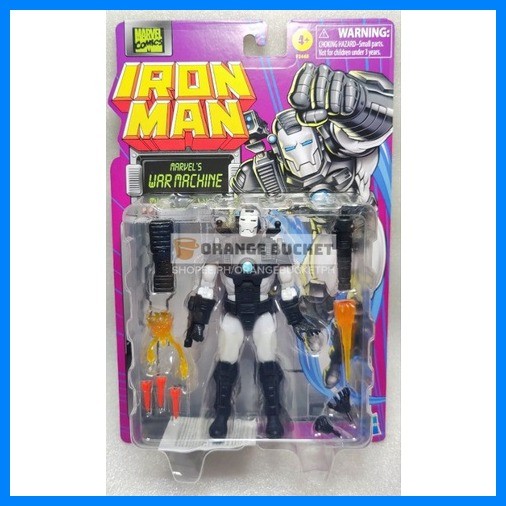 ۞ Marvel Legends War Machine (NEW, MISB) Retro Iron Man WarMachine