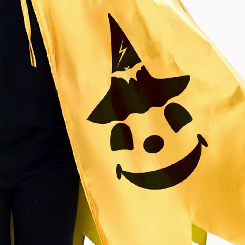 [COD] Kids Halloween Costume Magician Cloak Cape and Hat Cosplay Prop