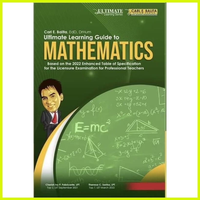 2023 CBRC Math Majorship LET REVIEWER Latest | Shopee Philippines