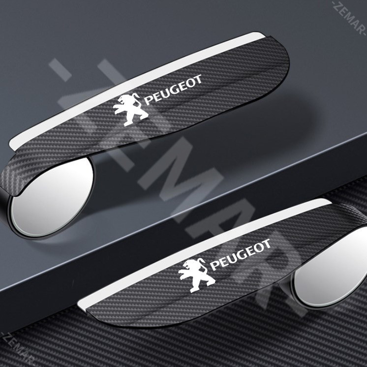 2 Pcs/Set Car Rear View Mirror Rain Eyebrow Visor Blind Spot Rearview ...