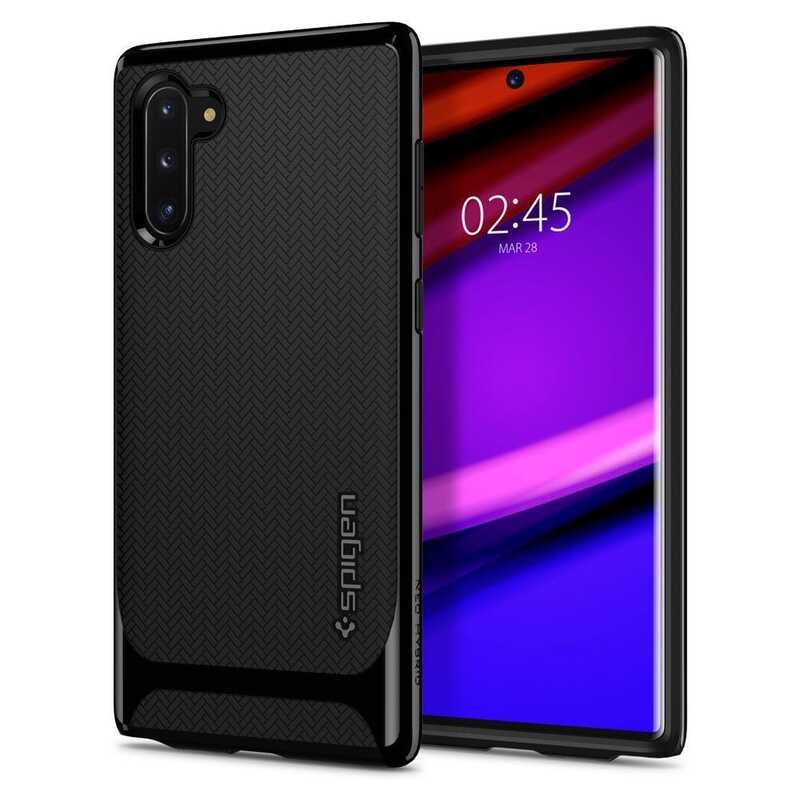 Spigen Galaxy Note 10 Case Neo Hybrid Shiny Black | Shopee Philippines