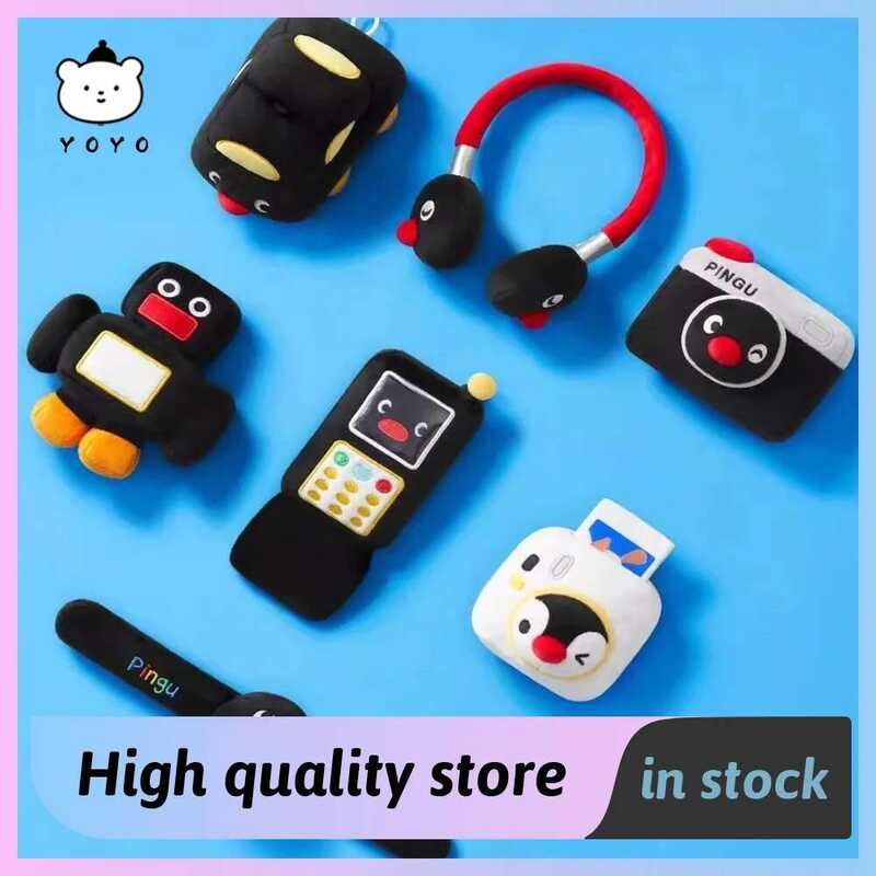 Kkv Genuine Pingu's Smart Life Series Blind Box Pingu Anime Figures ...