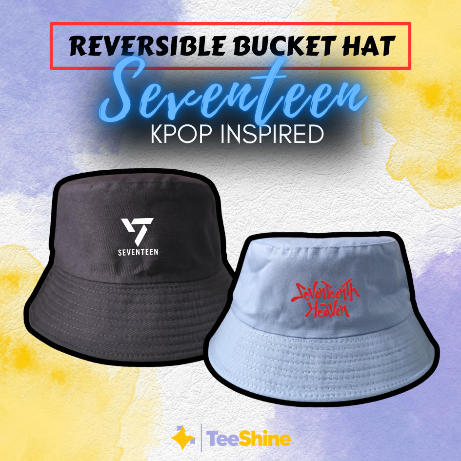 7 TEEN KPOP INSPIRED REVERSIBLE BUCKET HAT AND BASEBALL CAP | Shopee ...