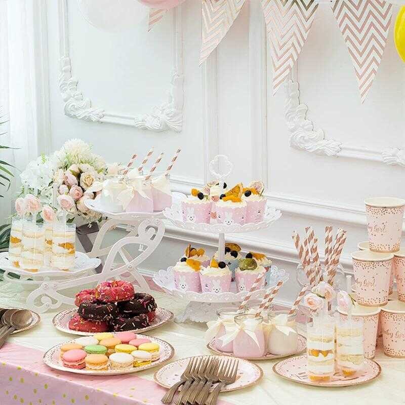 Cake Stand Wedding Dessert Display Rack Birthday Party Decoration ...