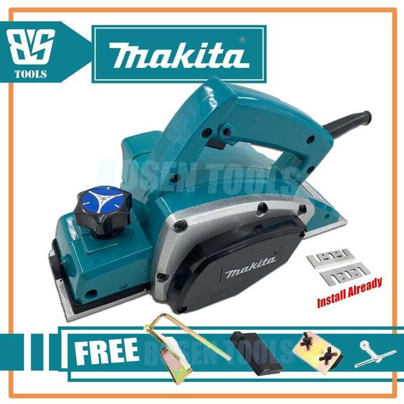 Makita N1900b Corded Electric Wood Power Planer 82Mm Wood Planer 1D3 ...
