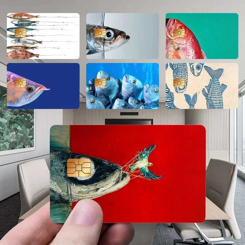 M S-Sardines Stickers New Cartoon Debit Bank Charge Card Bus Metro ...
