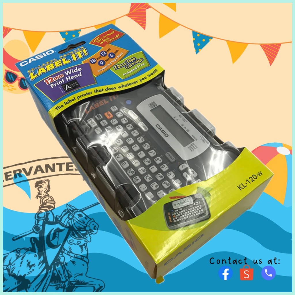 Casio Label It! Multipurpose Labeler | Shopee Philippines