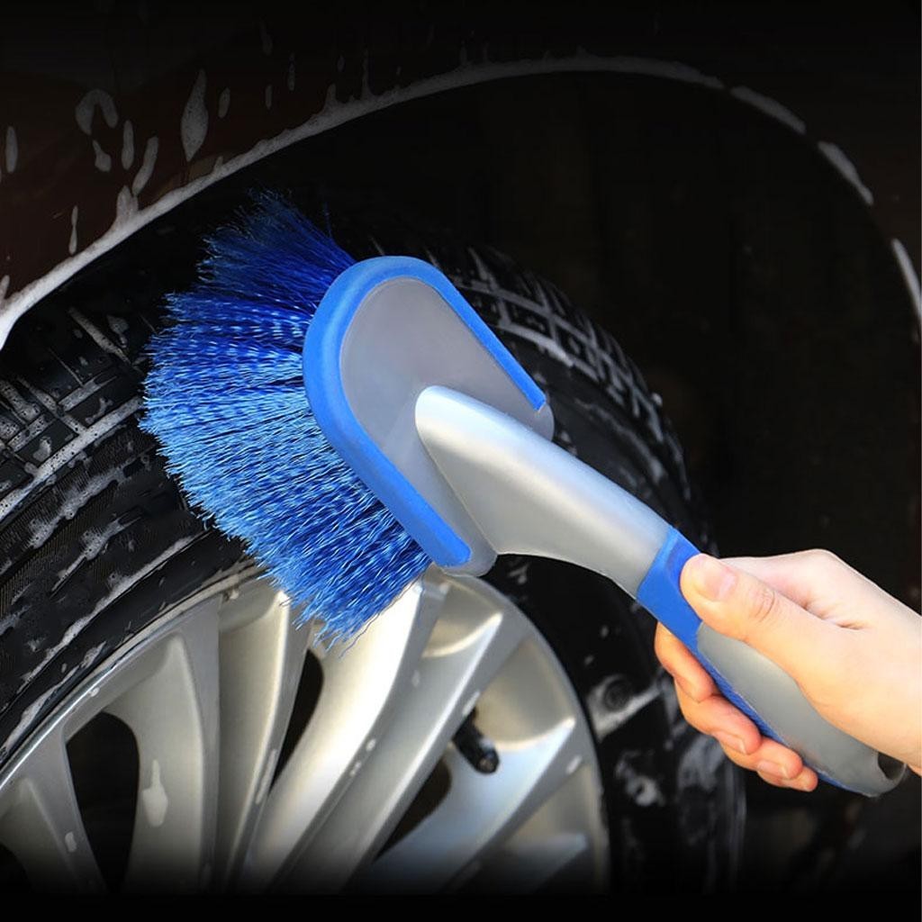 Car Cleaning Kit Wash Kit Deep Clean Tire Brush Car Tire Rim Brush Auto