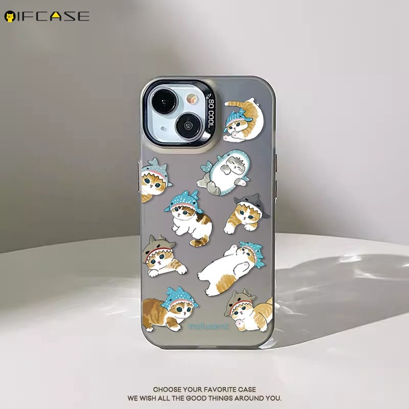 Mofusand Phone Case Compatible For iPhone 15 14 7 8 Plus 13 12 11 Pro
