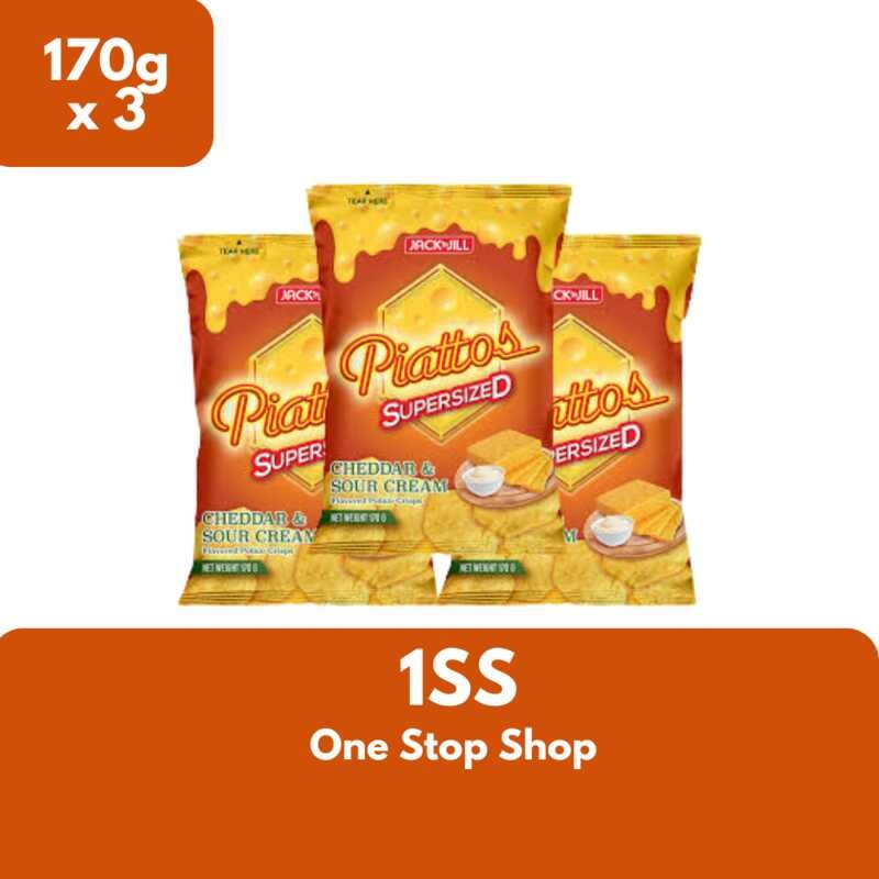 2024In vogue Piattos Supersized Cheddar Sour Cream | Shopee Philippines