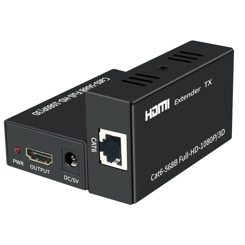 1080P HDMI Extender over single Rj45 Cat5e/6 cable 60M HDMI
