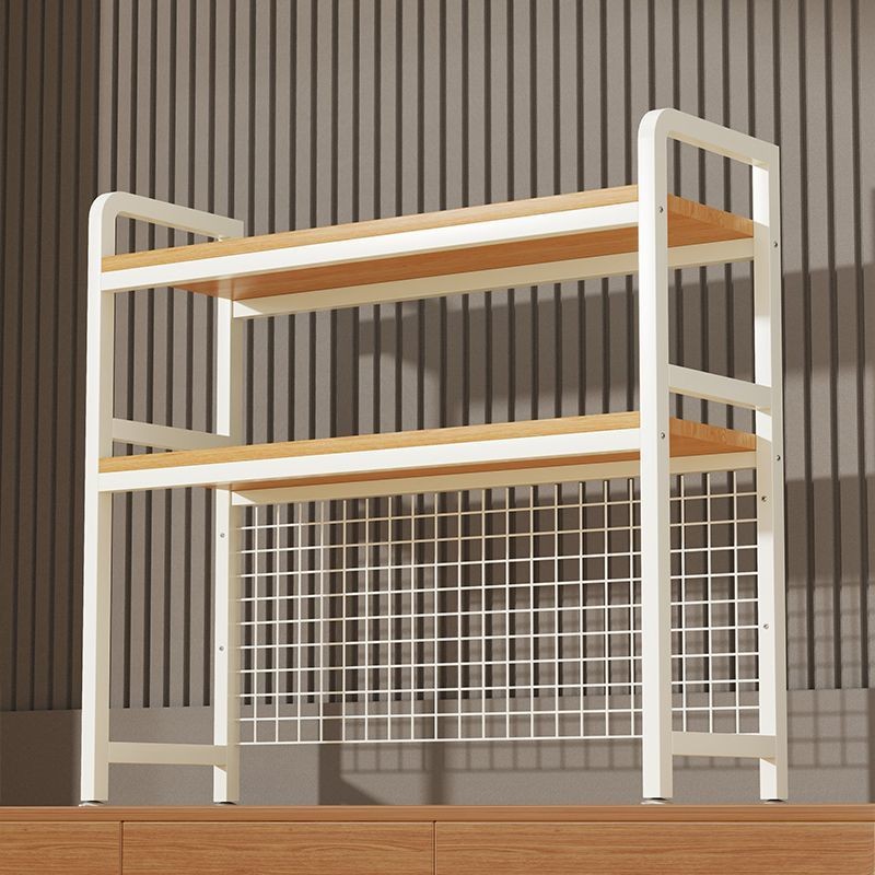 Desk Storage Rack With Grid Tabletop Organizer Rack Student Computer ...