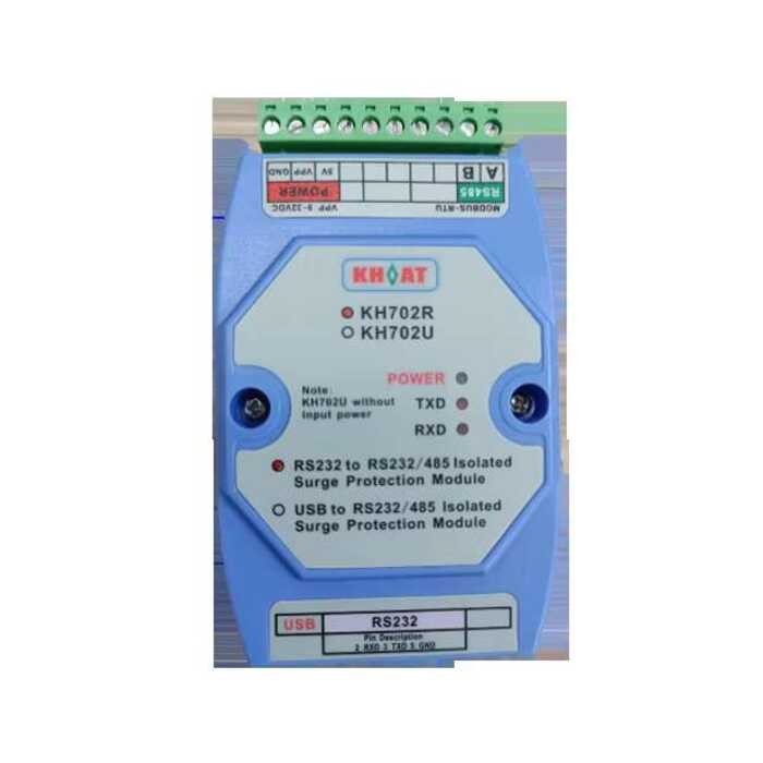 Industrial DIN35 Isolated RS485 RS232 USB Serial with Standard Modbus ...