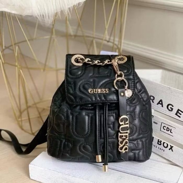 GUESS New Niche Backpack Casual High-end Versatile 2024 Simple Chain ...
