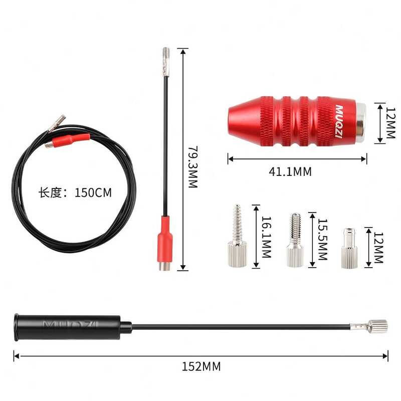 Mountain Road MUQZI Bike Frame Internal Cable Routing Tool Carbon Fiber ...
