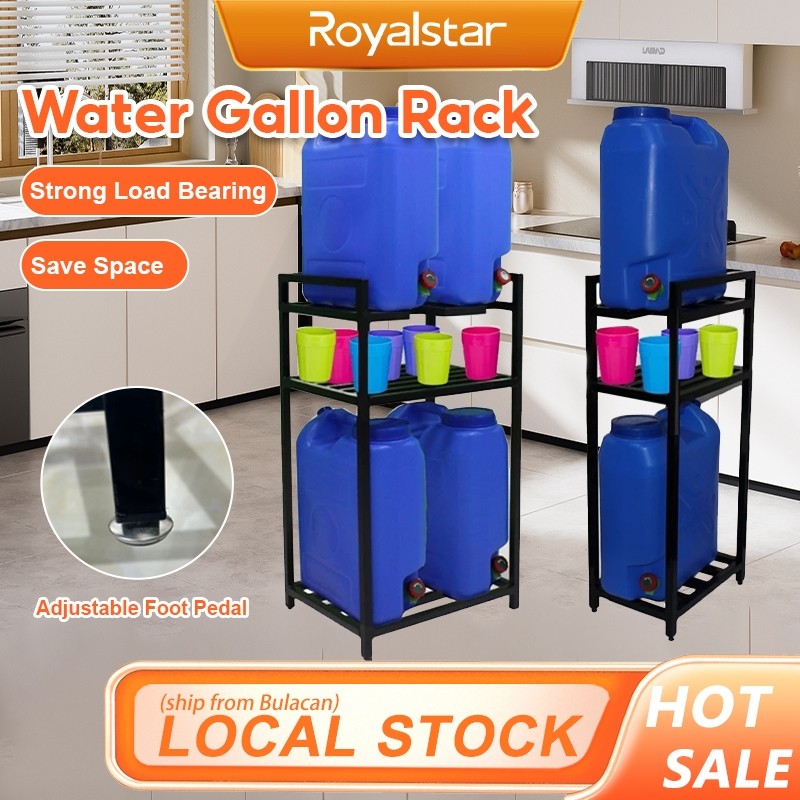 2/3 Layers Water Gallon Rack Stand Stainless Rack for Water Container ...