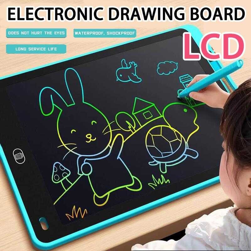 16 Inch LCD Writing Tablet Smart Kids Board Drawing Portable Erasable ...