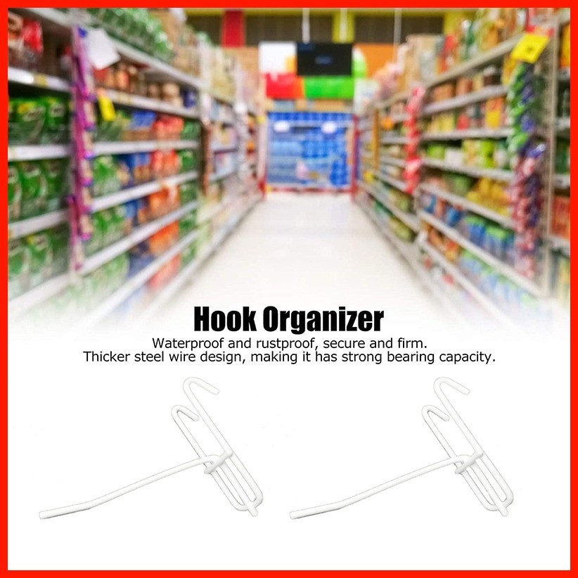 ☺ 10pcs Screen Hook Coated Wire Hook Home Living Organizers Store ...