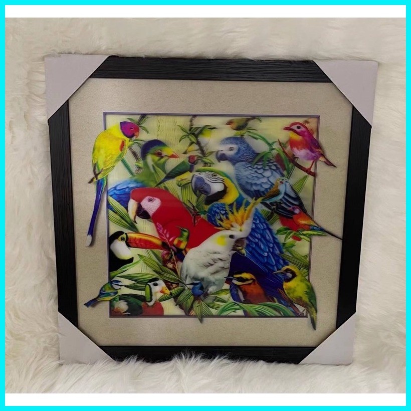 LJC Frames 40cm*40cm 5D Assorted Design Wall Frame | Shopee Philippines