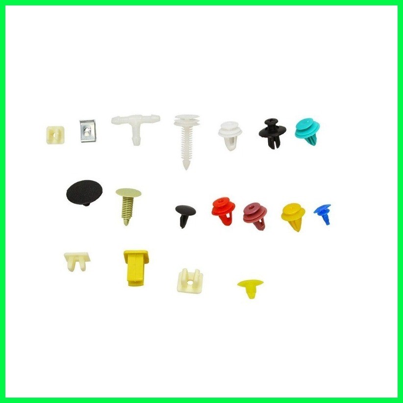 ⊙ 500PCS Mixed Nylon Fastener Clip Car Retainer Door Panel Fenders ...