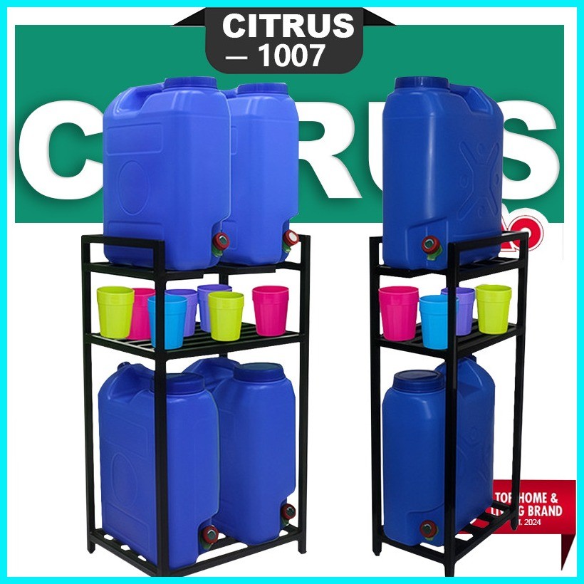 CITRUS-1007 Water rack steel water gallon rack three tier water ...