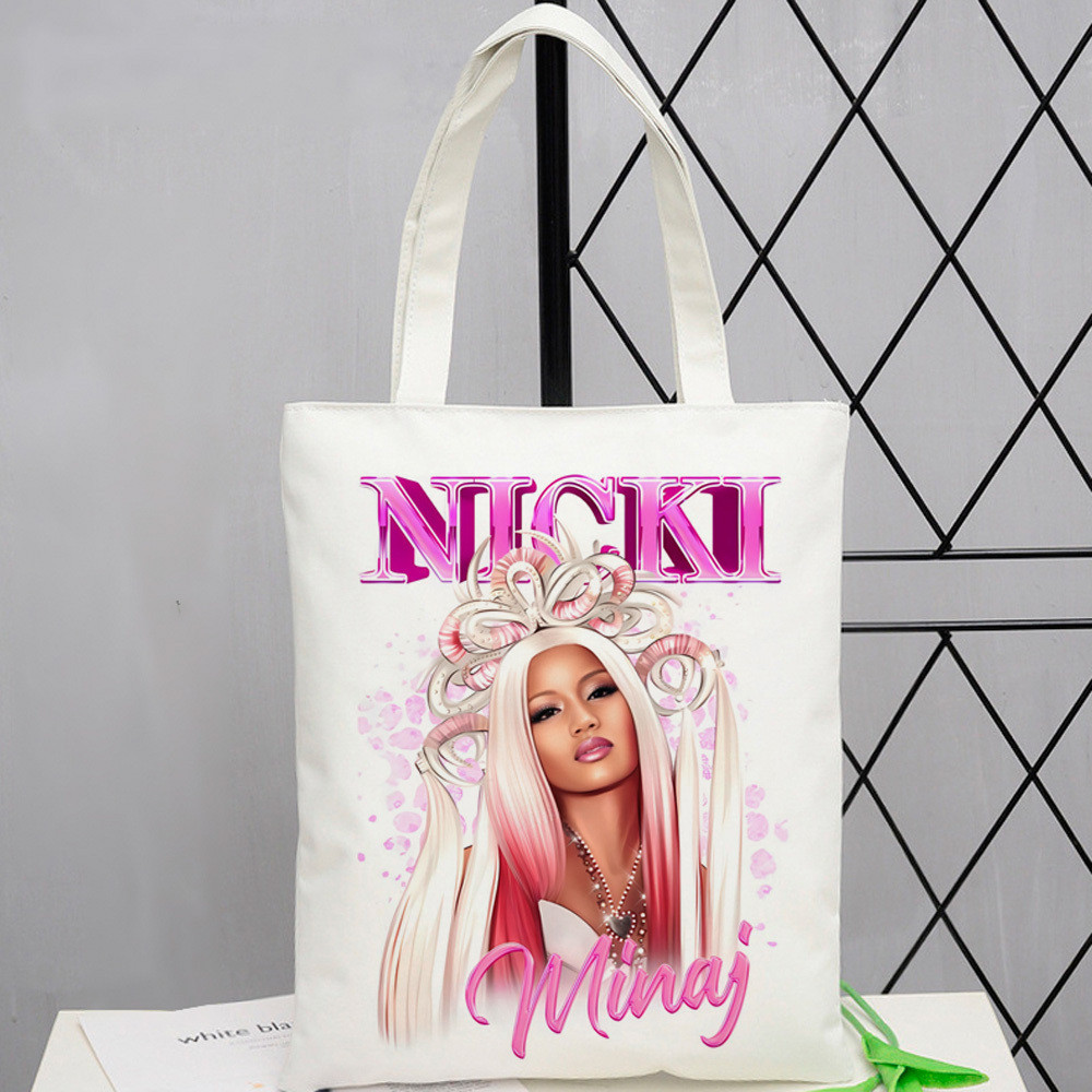 Nicki Minaj shopping bag bolsas de tela canvas cotton shopping
