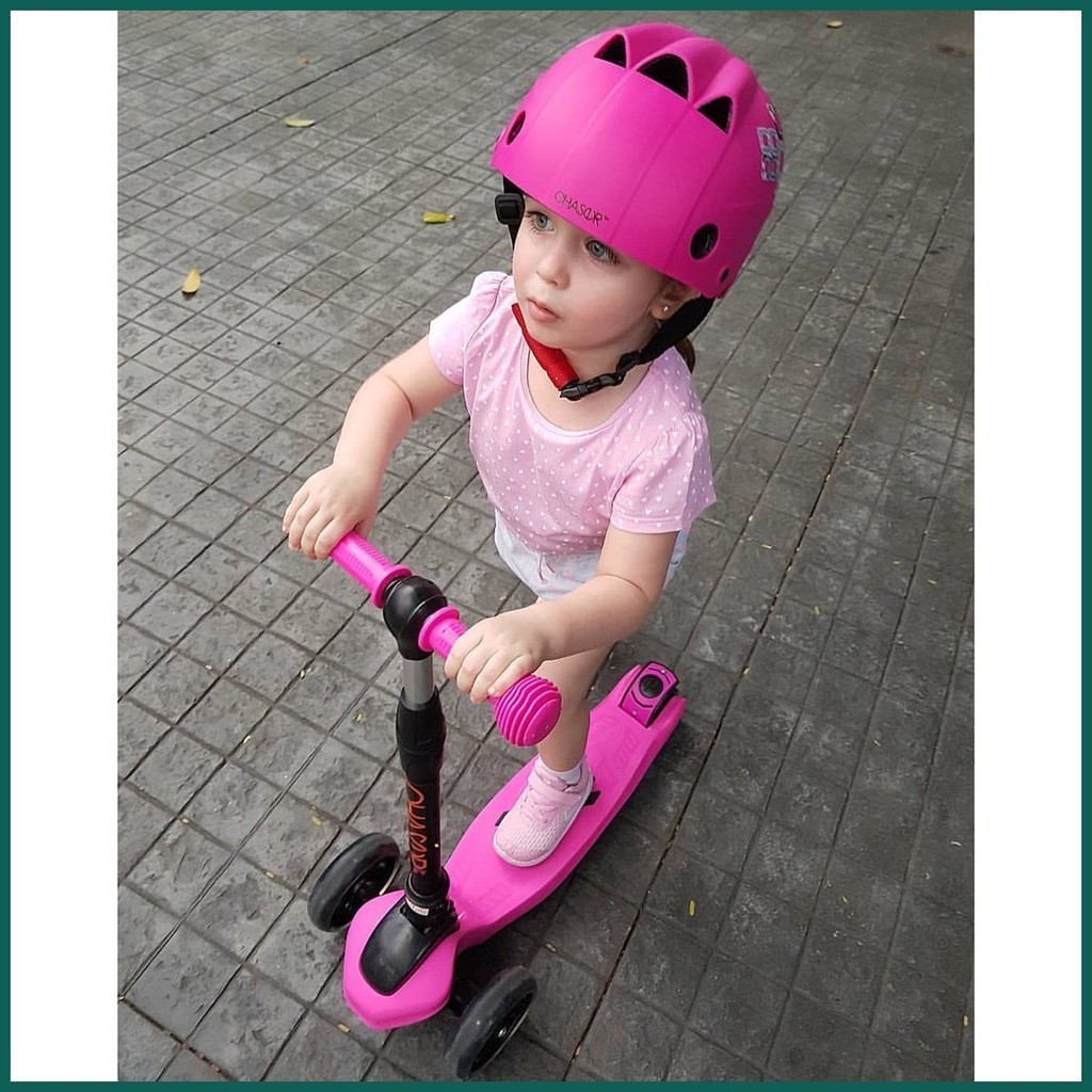 Chaser Kids Active Helmet for Skate Scooter Bike Helmet -Blue | Shopee ...