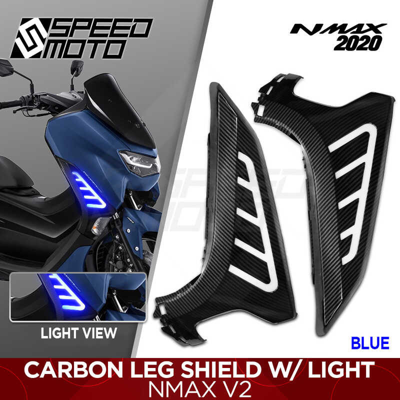 2020 BALAG PANEL COVER LEG SHIELD CARBON NA may LED SIGNAL LIGHT PARA ...