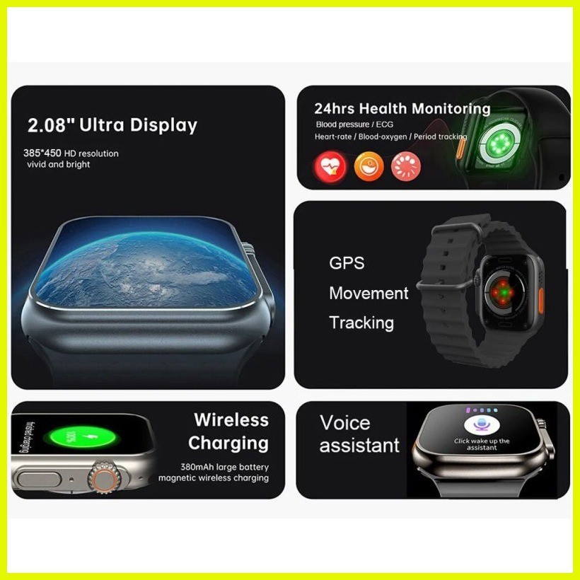 Xiaomi GS8 Ultra Smart Watch GS7 MAX 2023 Bluetooth Watch for Men