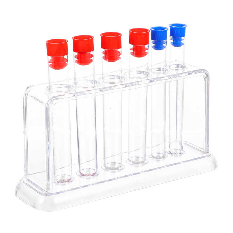 1 Set Laboratory Holder Rack Kit Plastic Stand Precipitation Test Tube ...