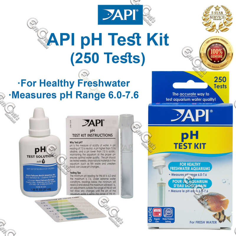 API Branded Accurate PH Test Kit (250 tests) (plnt) (fmed) | Shopee ...