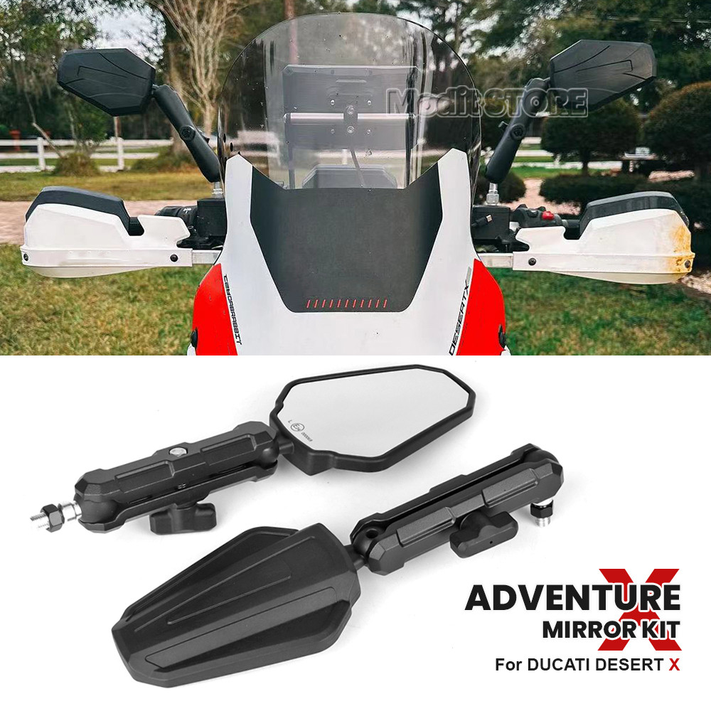 DESERTX NEW View For Ducati Desert X Motorcycle Adventure Folding