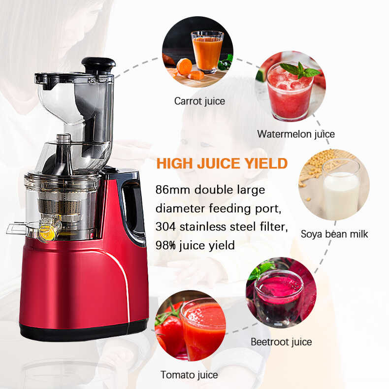 Household Multifunctional 3 In 1 Extractors Blender Portable Juicer ...