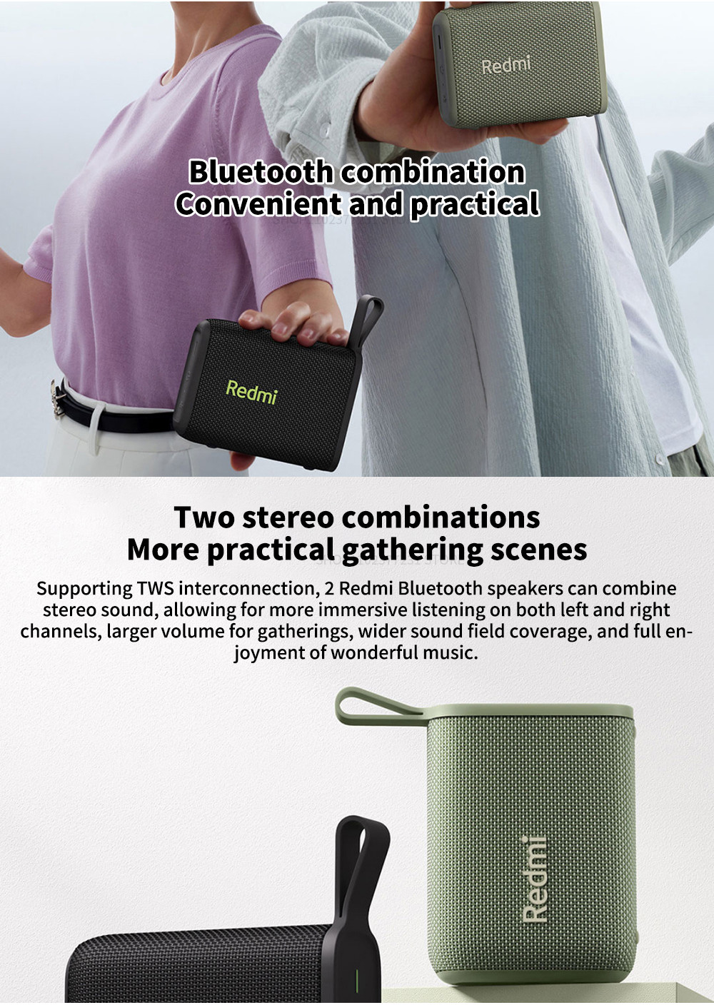 Xiaomi Redmi Portable Bluetooth Speaker Outdoor IP67 Stereo Powerful ...