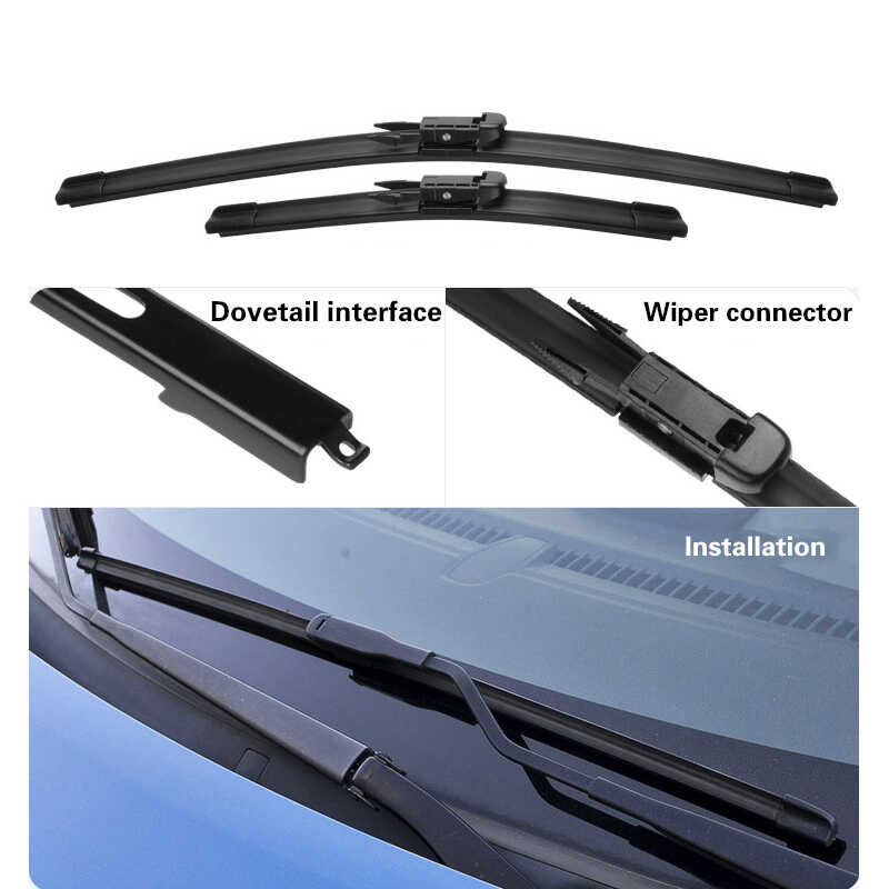 ZXH Wiper Front Rear Wiper Blades Set Para Sa Land Rover Freelander 2 ...