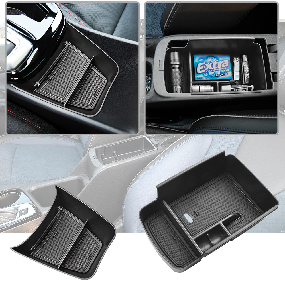 SKTU For 2018-2024 GMC Terrain Accessories Center Console Organizer 2018- 2024 Terrain SL/SLE/SLT/AT4/Denali Console Tray GMC Terrain 2023 2024 Accessories 2024 Terrain Middle Console Organizer