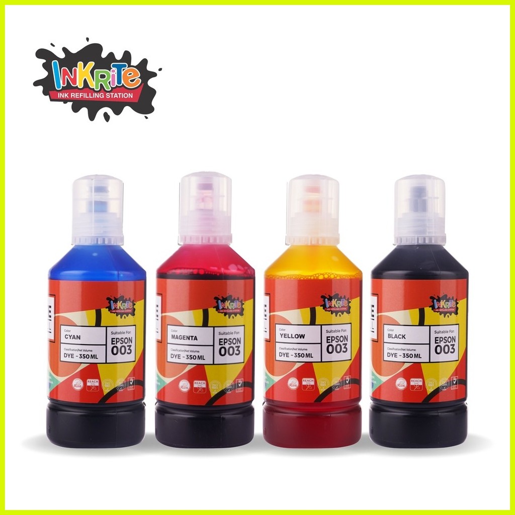 ∆ Inkrite Ink for Epson 003 Epson L1110 L1210 L1250 L3110 L3116 L3210 ...