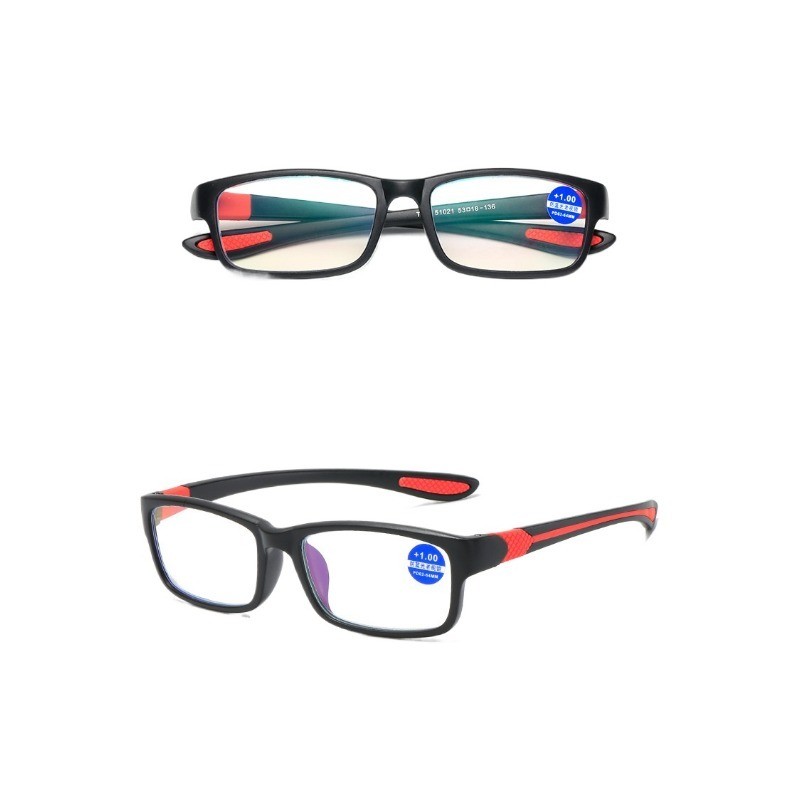 Sports Reading Eye Glasses for Men Rubber Glasses Legs Anti Slip ...