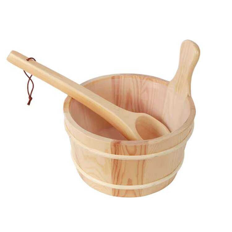 Solid Bucket Spoon Finnish Outdoor Sauna Accessories | Shopee Philippines