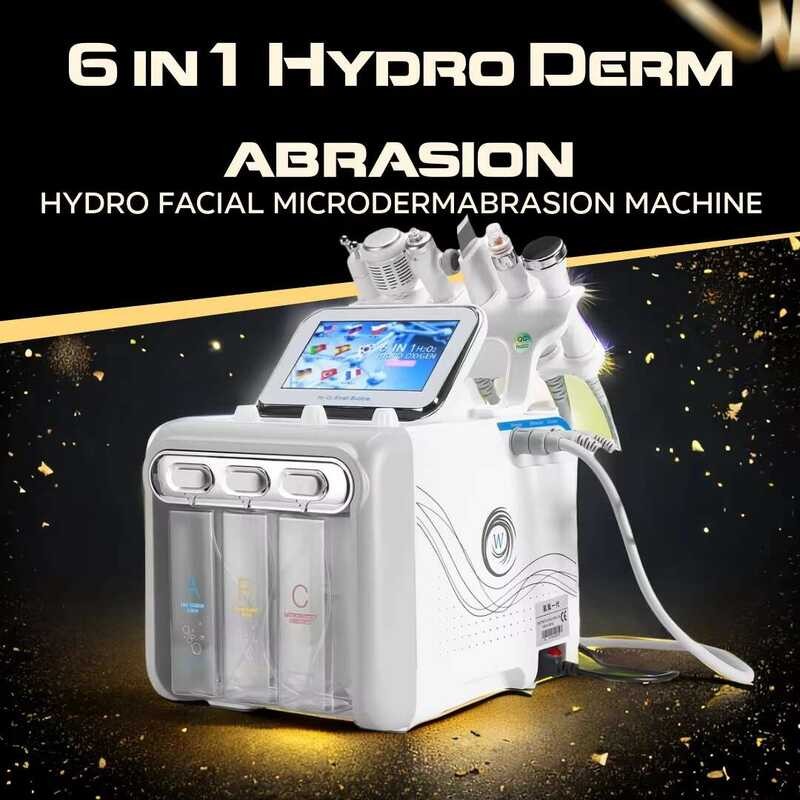 W New Arrival Multifunction Skin Care Device 6 In 1 Anti Small Bubble ...