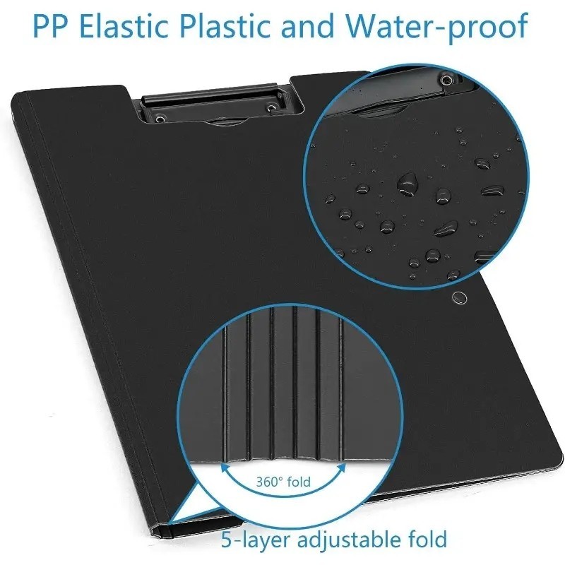 A4 Folder Double Clip Office Student Writing Clip Storage Book Clip ...