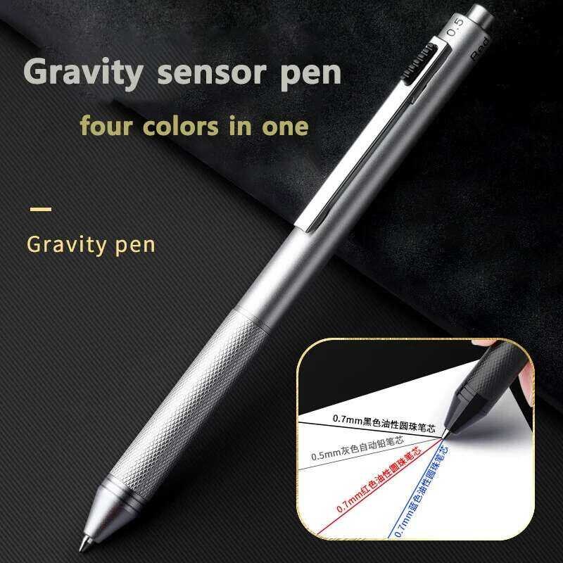 In 4 1 Multifunction Gel Pens Gravity Sensor Metal Stationery ...