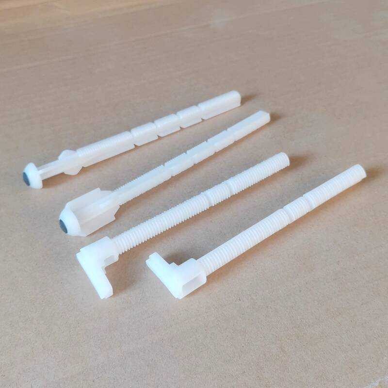 LY Original Concealed Wall-Mounted Toilet Tank Button Panel Fixed Rod ...